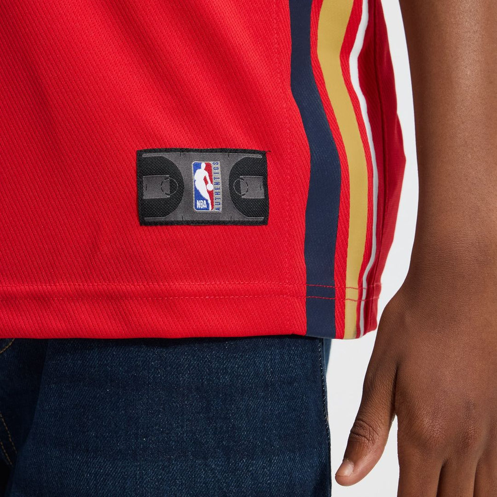 Zion Williamson New Orleans Pelicans Fanatics Youth Fast Break Player Jersey - Statement Edition - Red | NBA Fan Gear