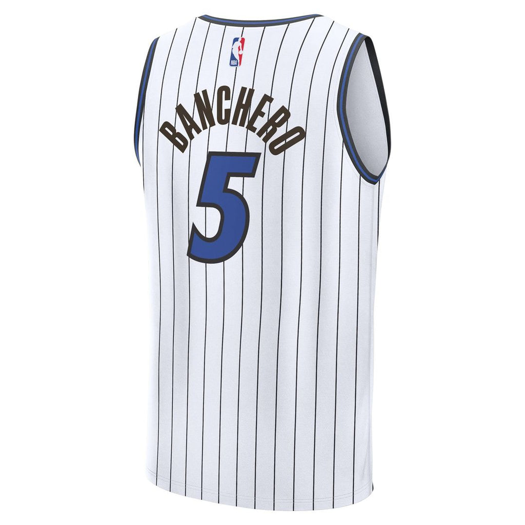 Paolo Banchero Orlando Magic Fanatics Fast Break Replica Player Jersey - Association Edition - White | NBA Fan Gear