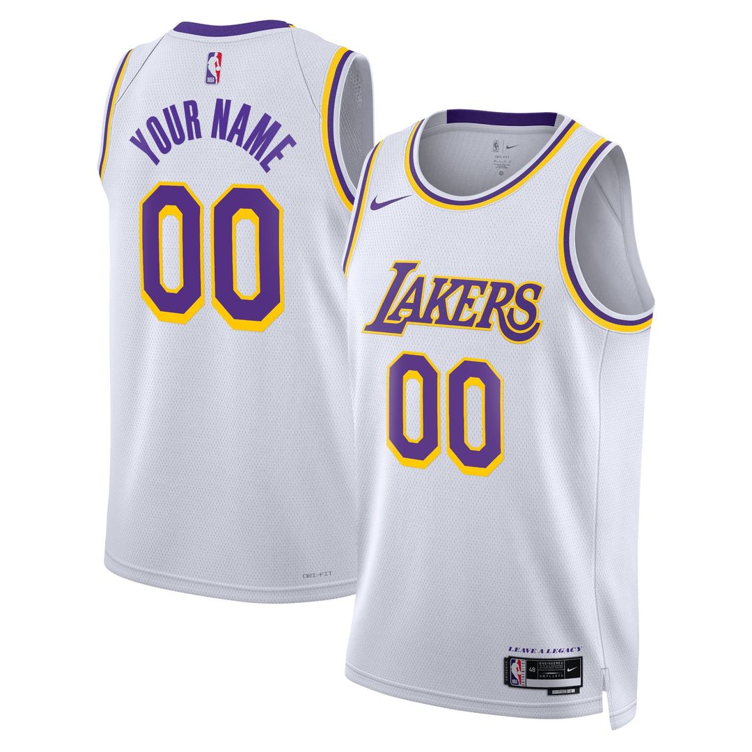 Los Angeles Lakers Nike Unisex Swingman Custom Jersey Gold - Icon Edition | NBA Fan Gear
