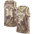 Giannis Antetokounmpo Milwaukee Bucks Nike Unisex Select Series Swingman Jersey - Brown | NBA Fan Gear