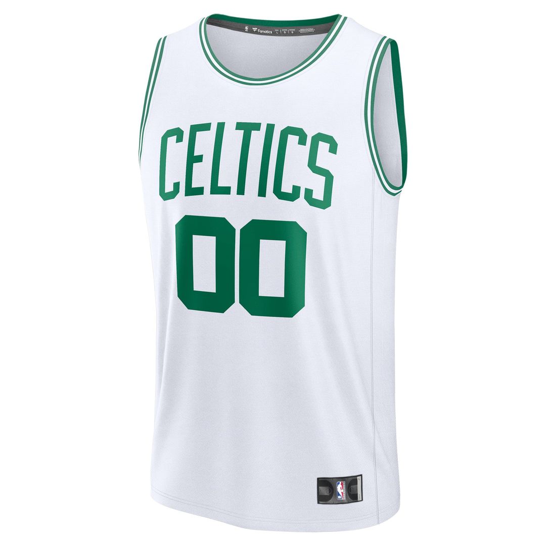 Boston Celtics Fanatics Youth Fast Break Custom Replica Jersey - Kelly Green - Icon Edition | NBA Fan Gear