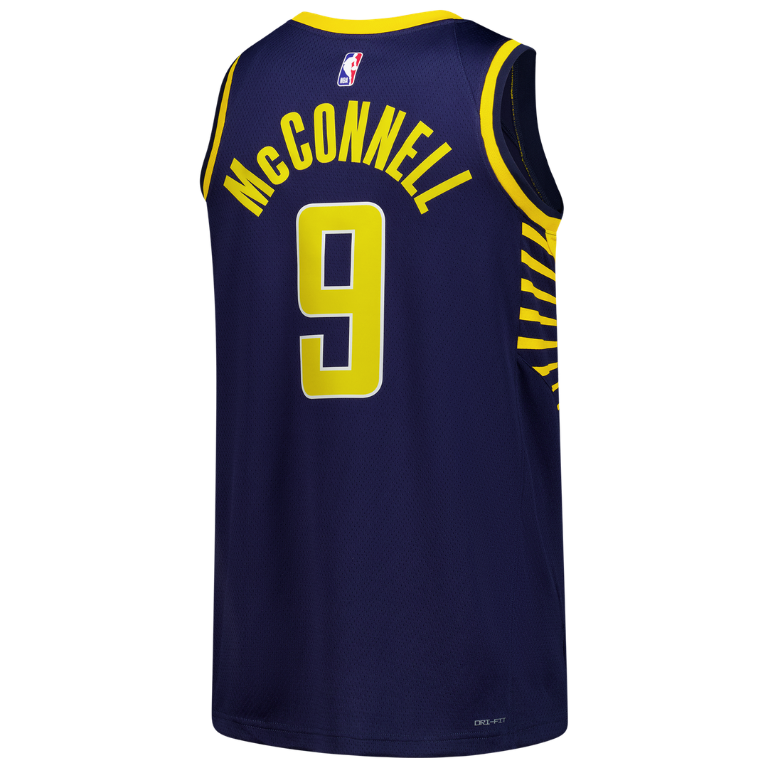 T.J. McConnell Indiana Pacers Nike Unisex Swingman Jersey - Icon Edition - Navy | NBA Fan Gear