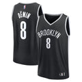 Egor Dëmin Brooklyn Nets Fanatics Fast Break Replica Jersey - Black - Icon Edition | NBA Fan Gear