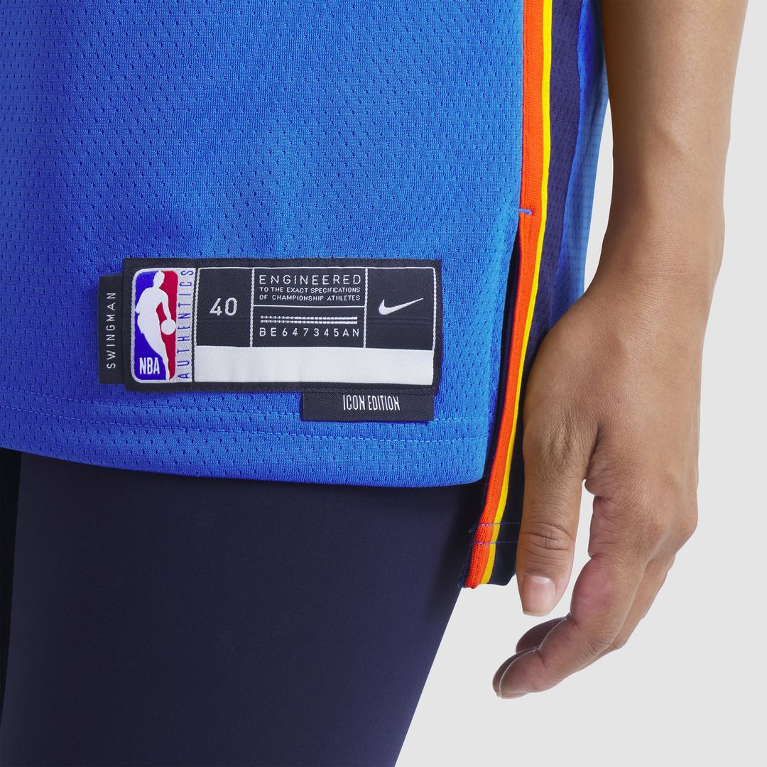 Chet Holmgren Oklahoma City Thunder Nike Unisex 2022 NBA Draft First Round Pick Player Swingman Jersey - Icon Edition - Blue | Fan Gear