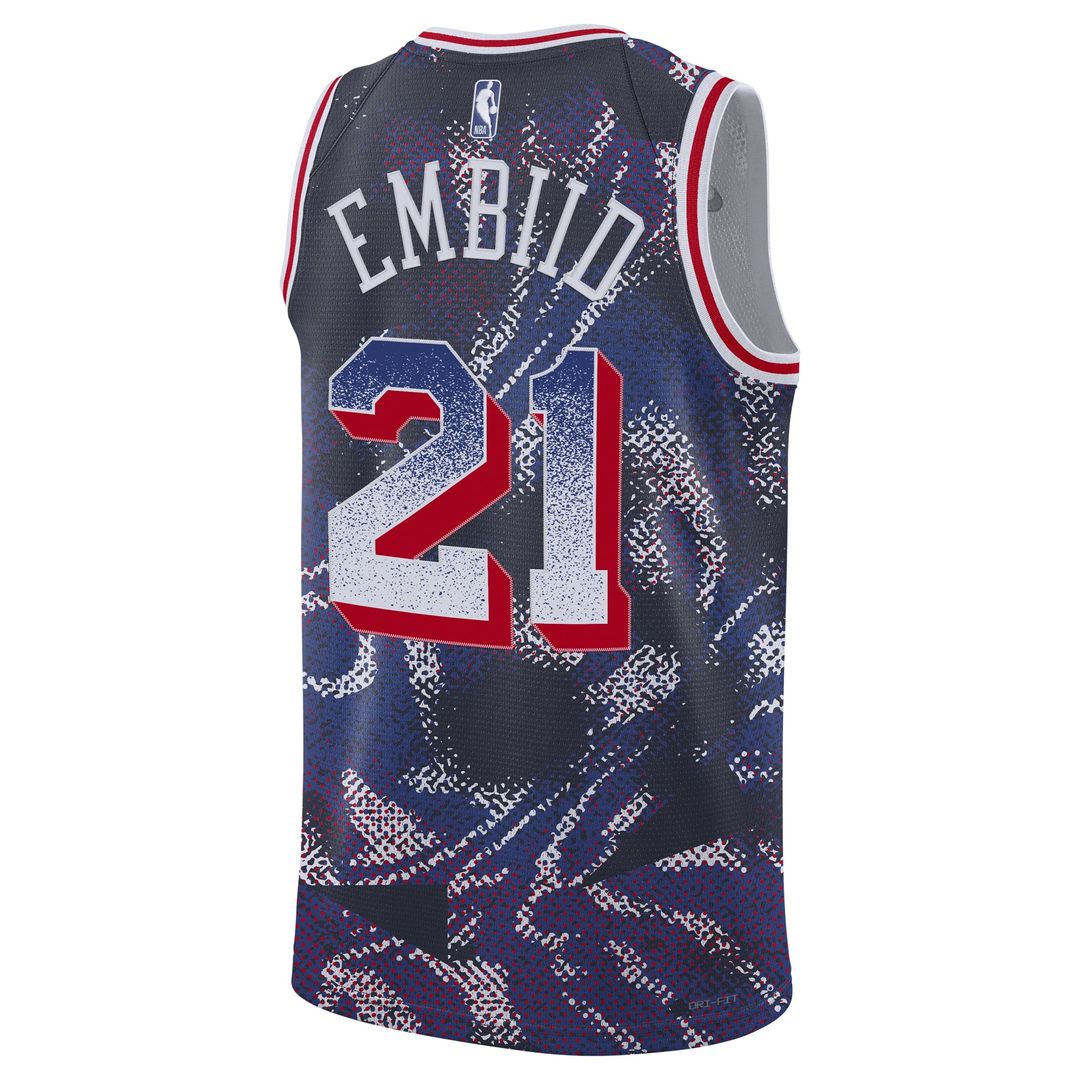 Joel Embiid Philadelphia 76ers Nike Unisex 2025 Select Series Swingman Player Jersey - Navy | NBA Fan Gear